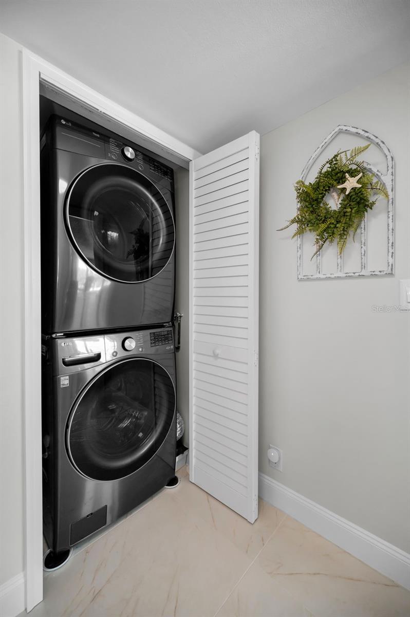 New Stackable Washer & Dryer