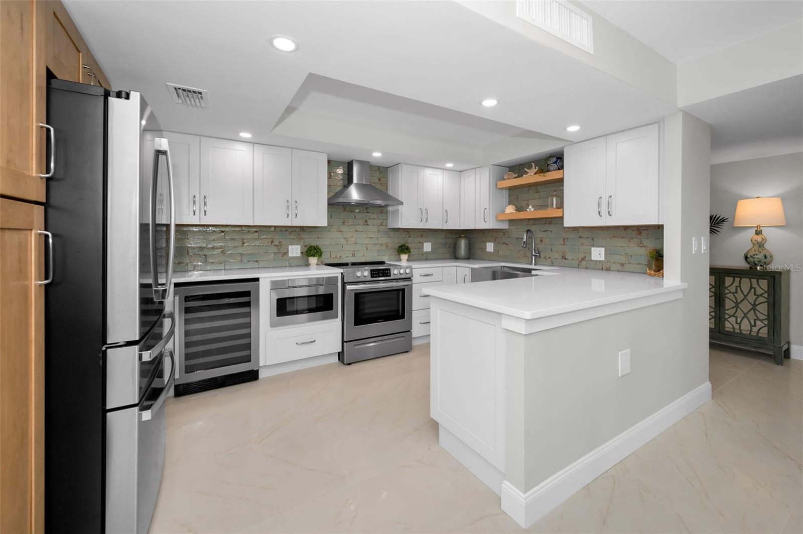 Fabulous remodeled kitchen is sure to please