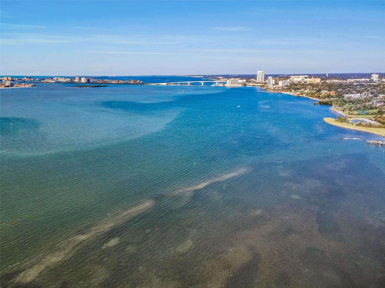 Intracoastal looking North Clearwater Memorial Bridge