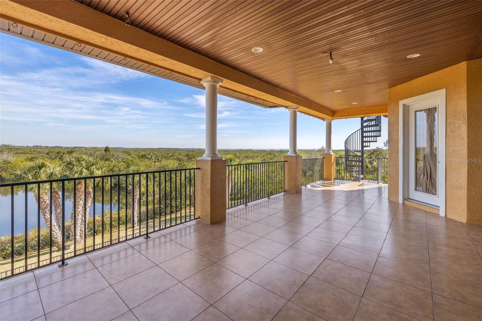 Second Level Covered Veranda