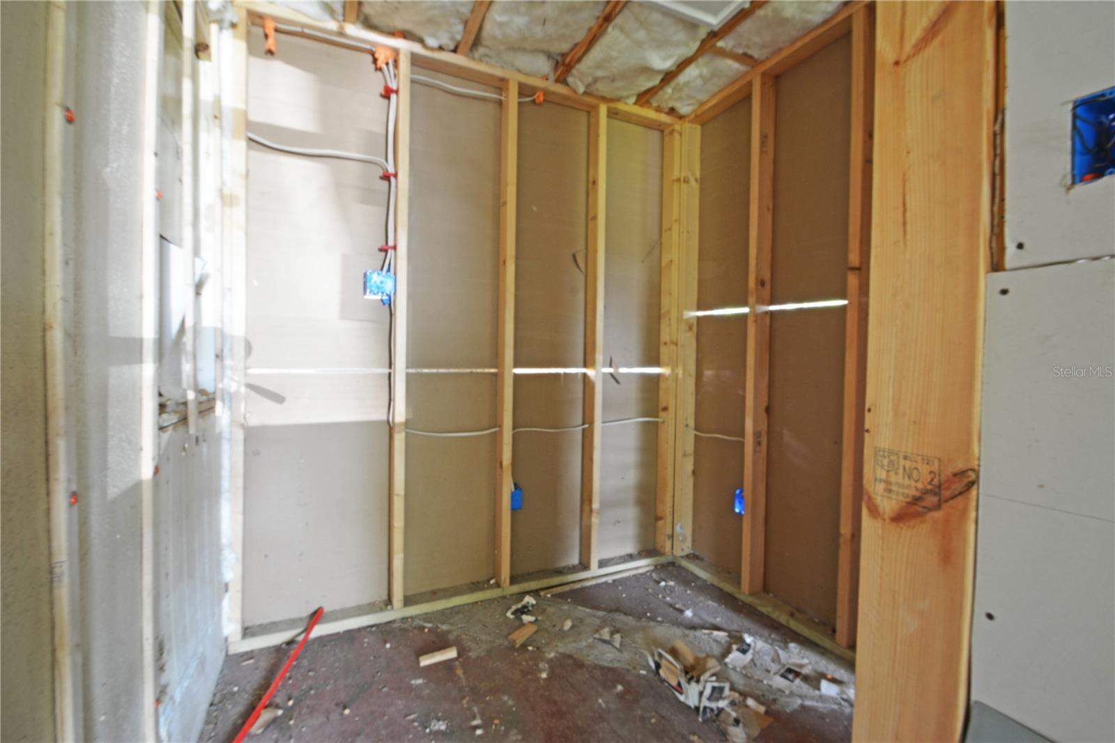 Primary walk-in closet