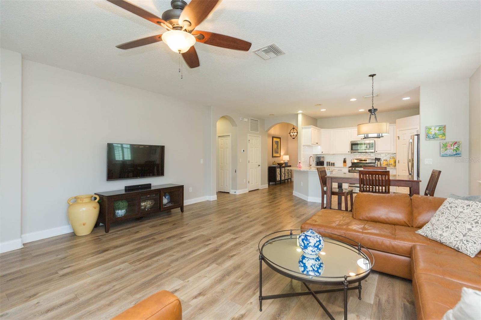Spacious living area