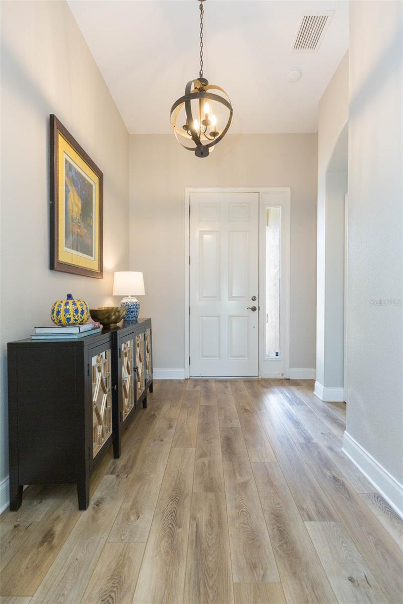 Luxury vinyl flooring
