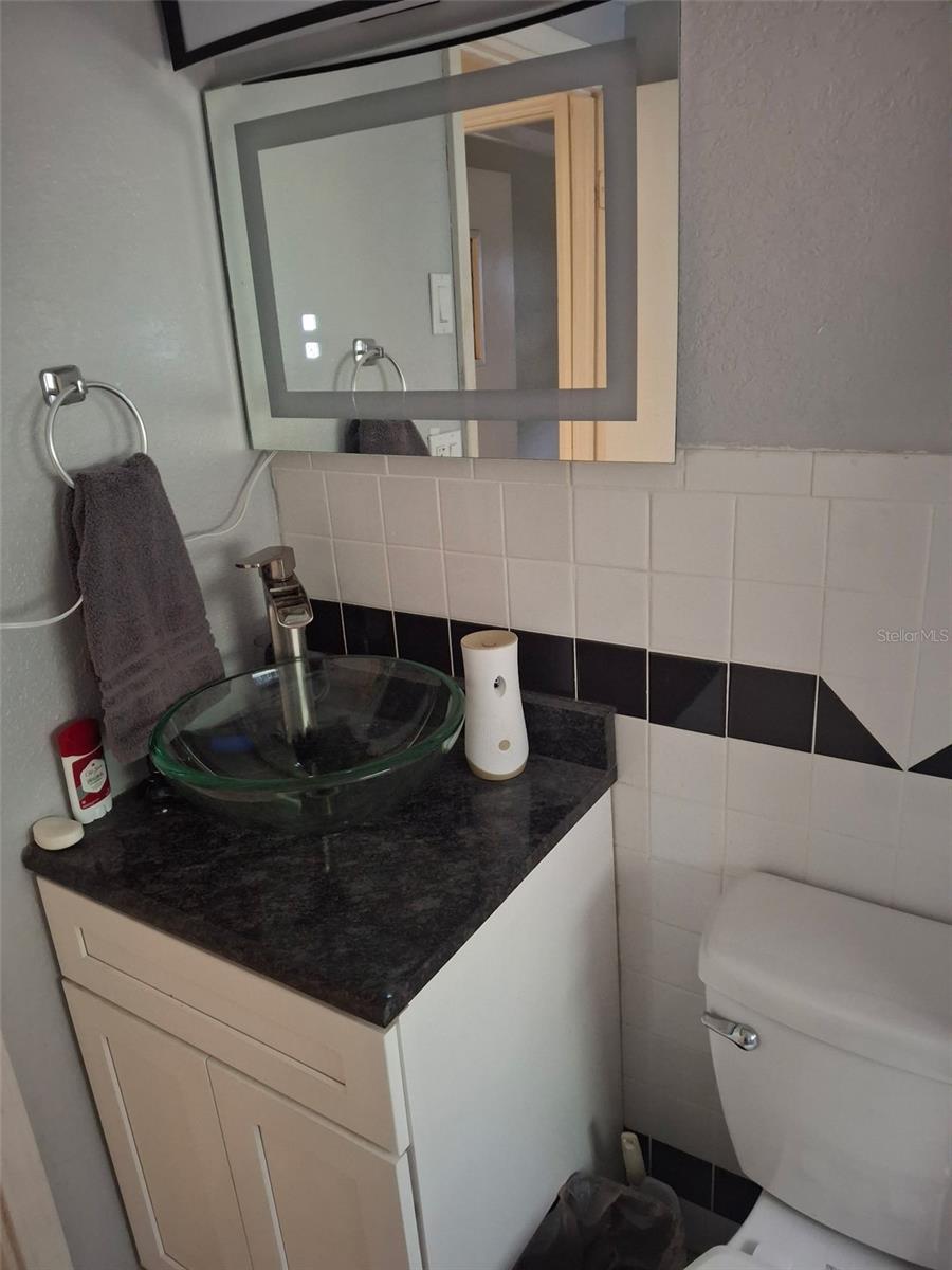 Hall bath