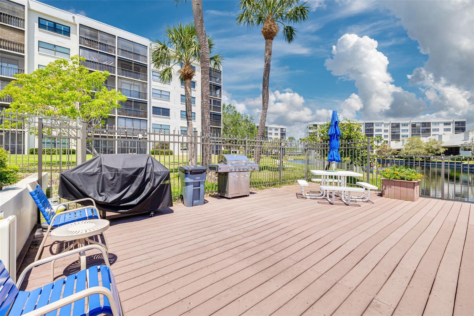 Grilling area
