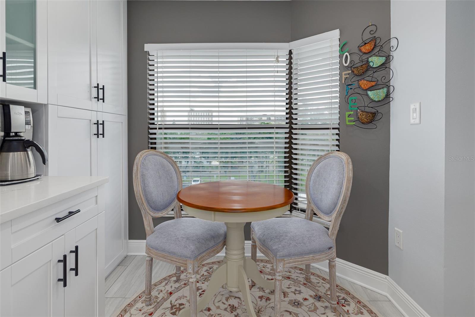 Breakfast Nook in the kitchen