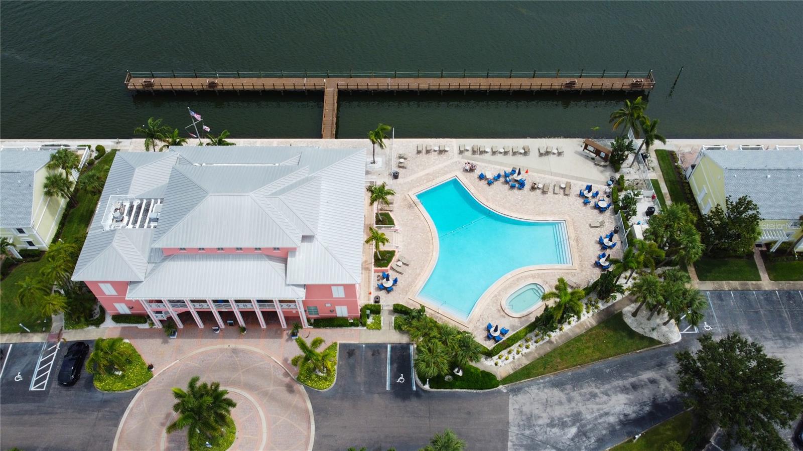MAIN POOL AND HOT TUB