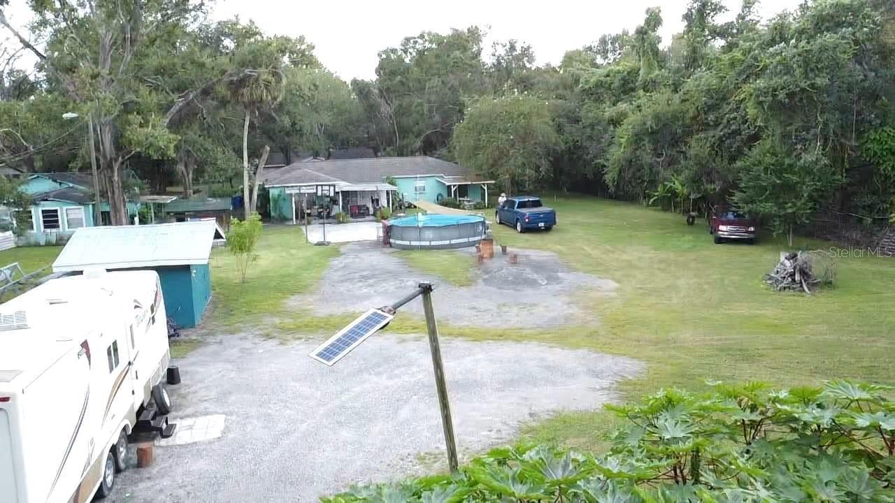 Back Yard - Room for RV