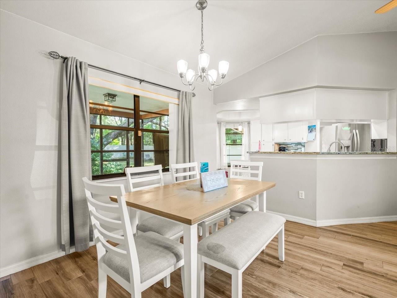 Dining area towards Kitchen