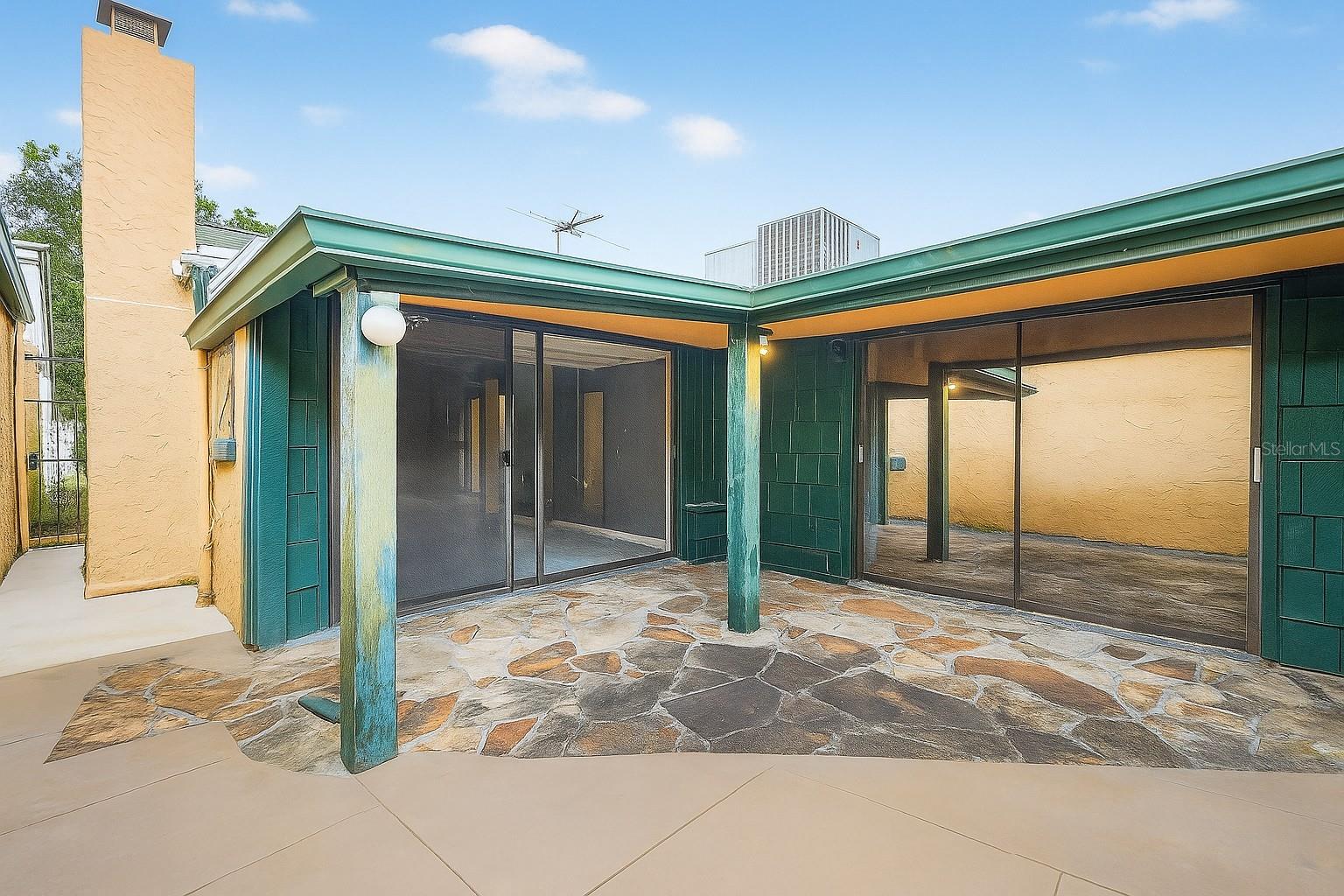 Back patio