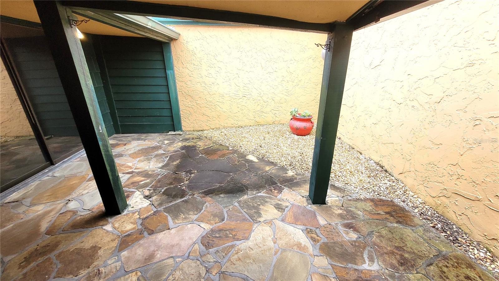 Back patio