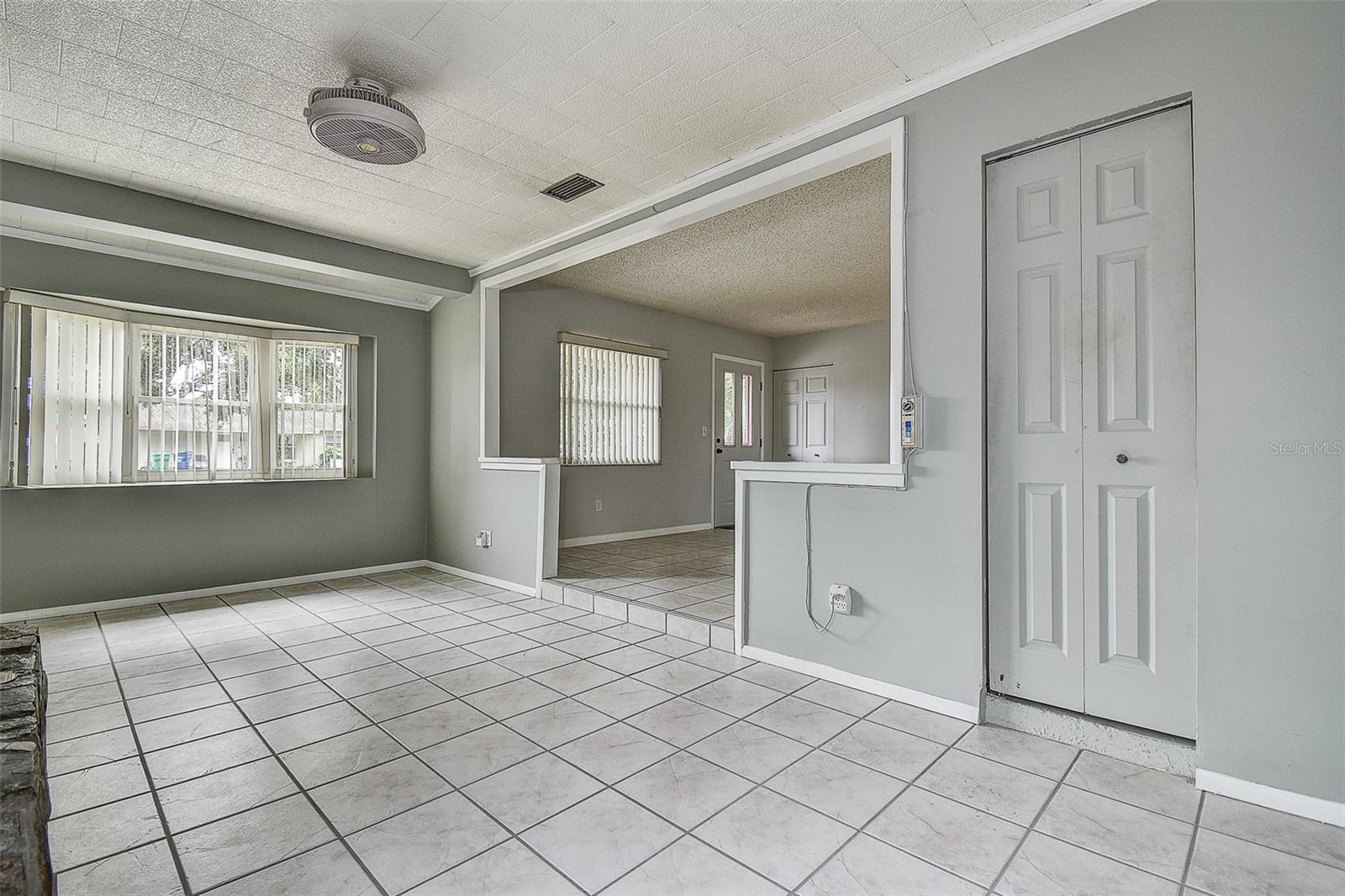 FROM FIREPLACE TO LIVING ROOM