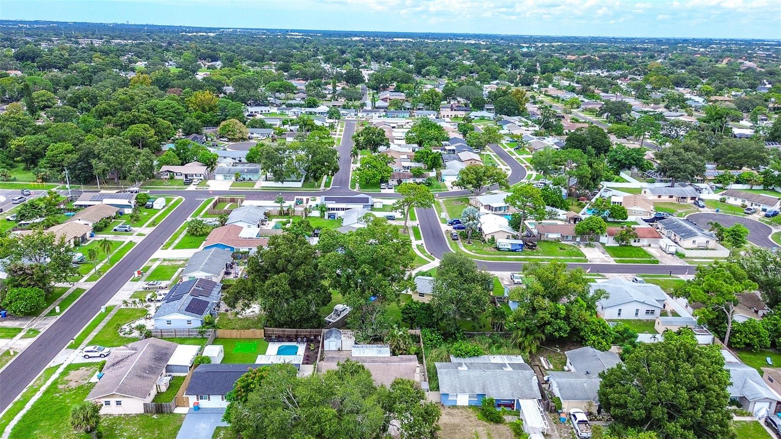 LOOKING NORTH TOWARD LARGO