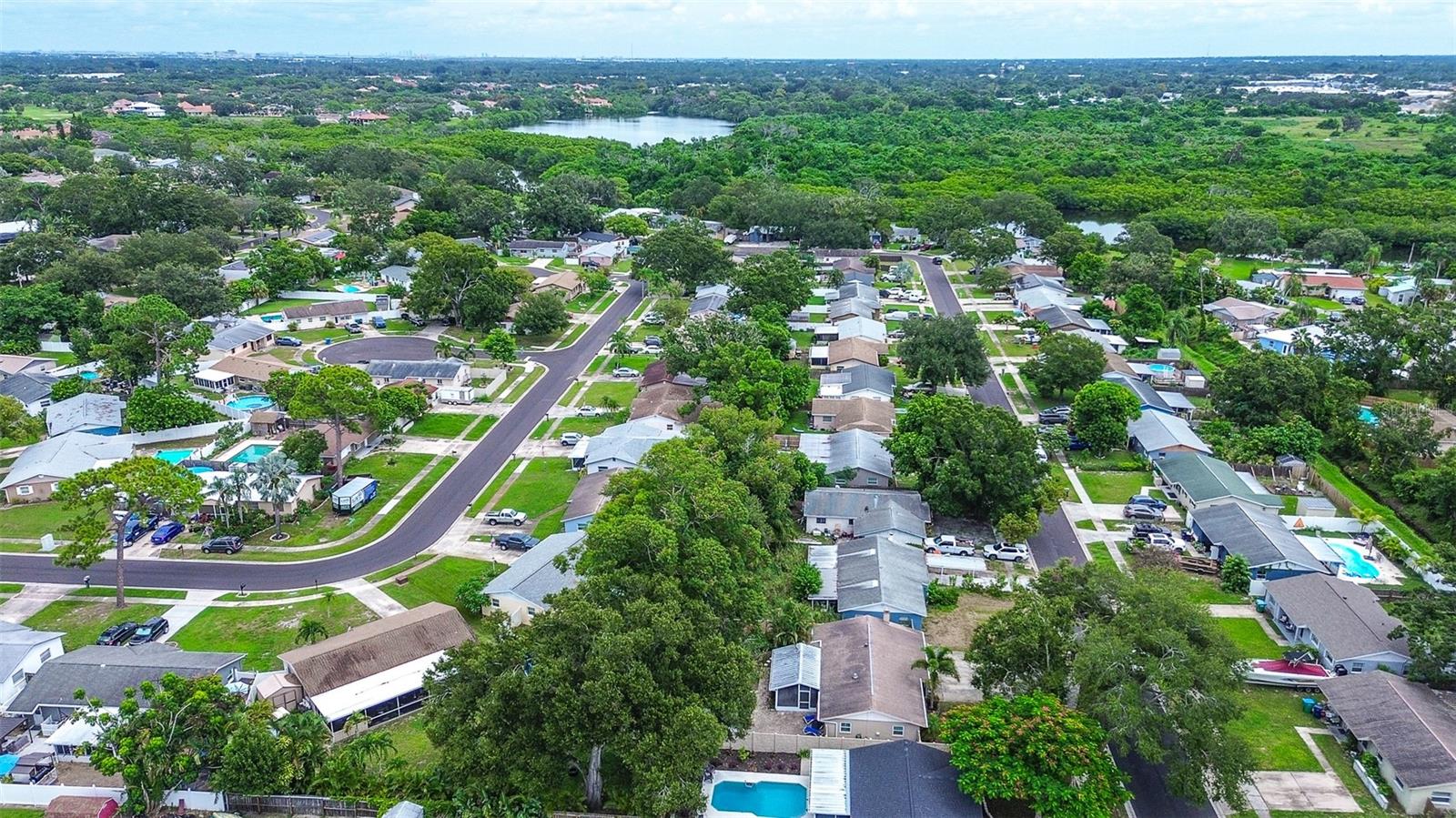LOOKING EAST TOWARD PINELLAS PARK
