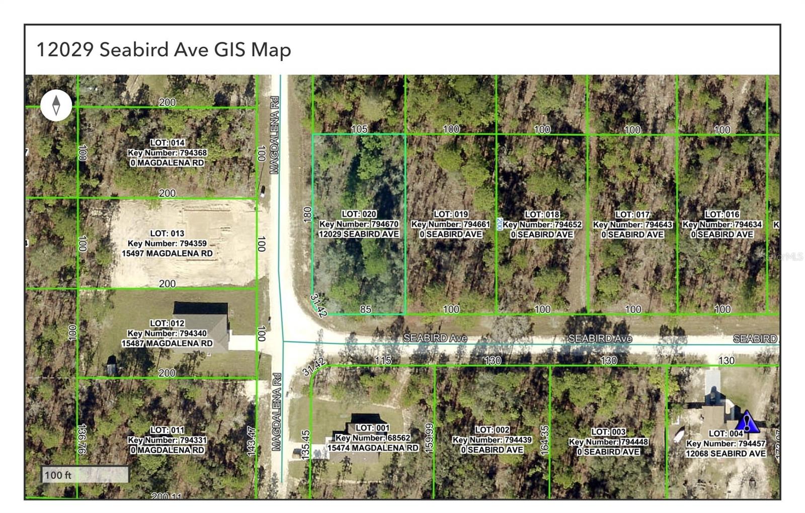 12029 Seabird Ave GIS Map