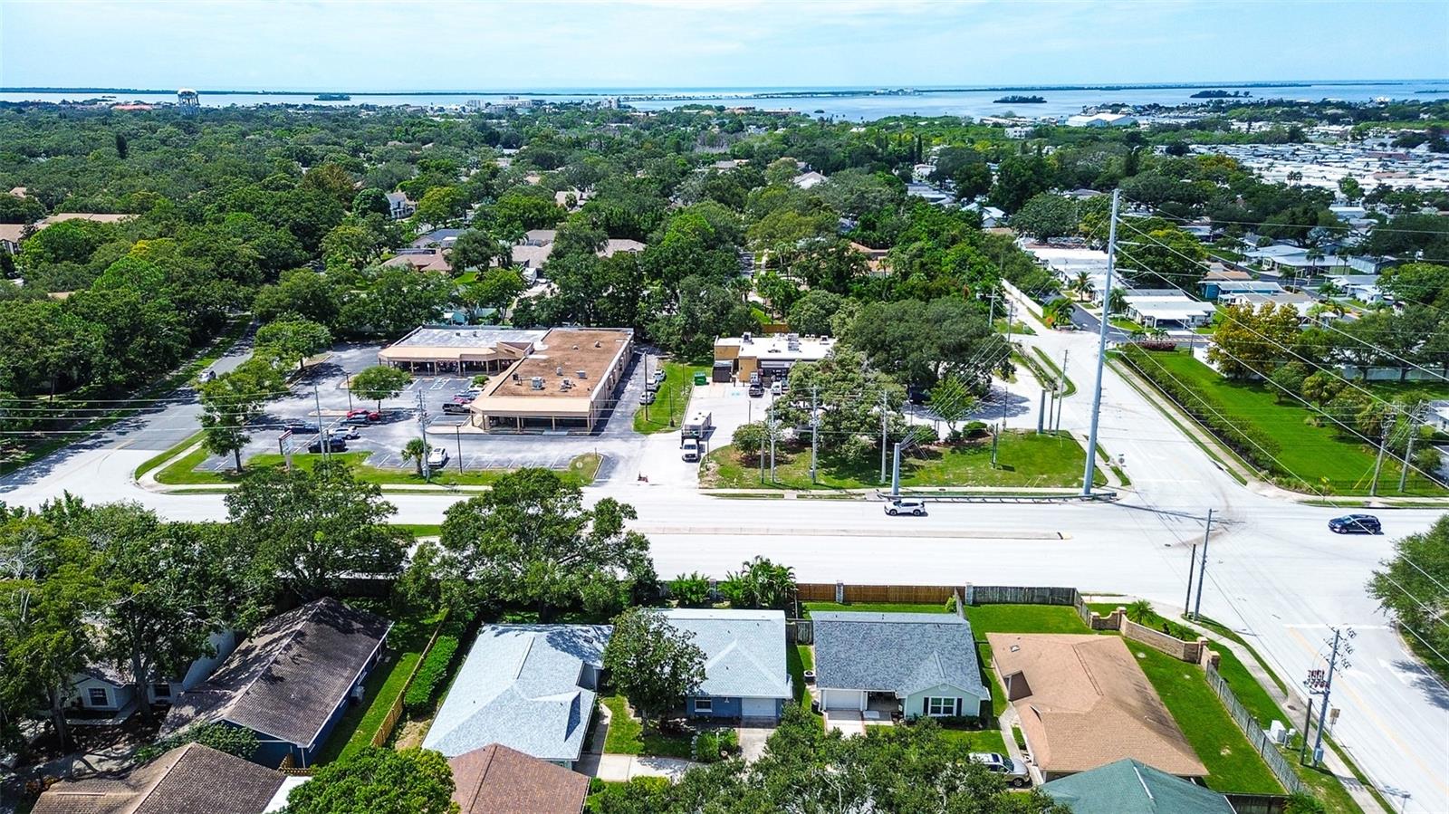 AERIAL OF NEIGHBORHOOD