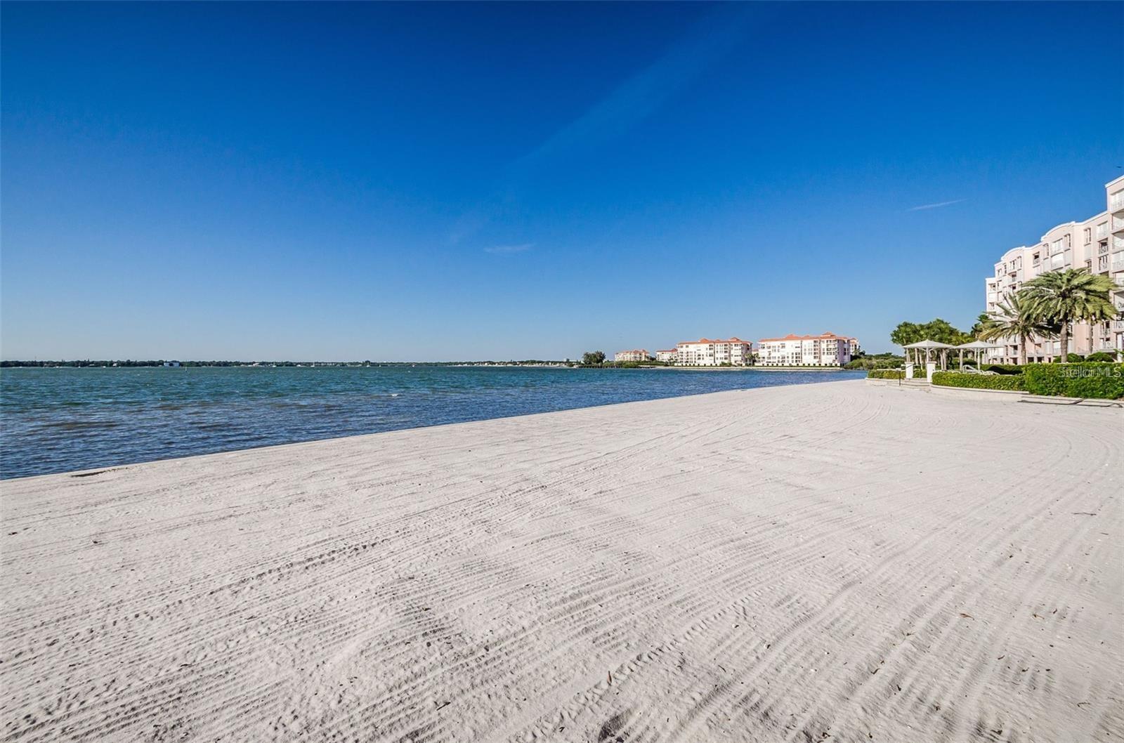 Private Beach on the Bay