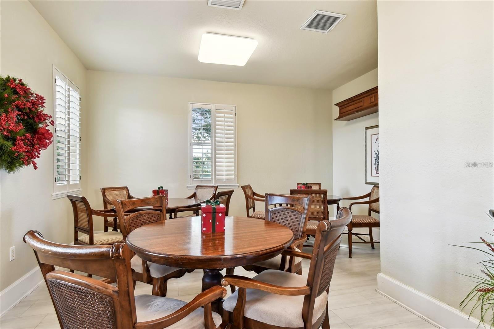 Clubhouse Game and Card Room