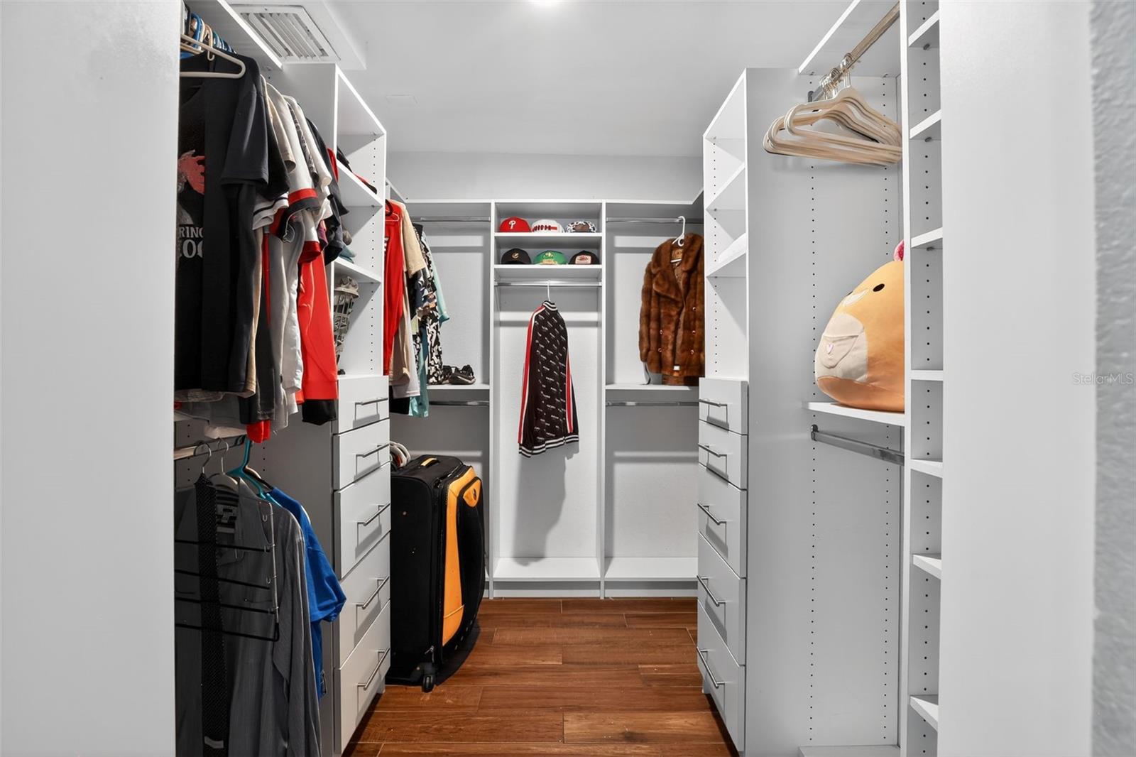 Walk-In Master bedroom closet