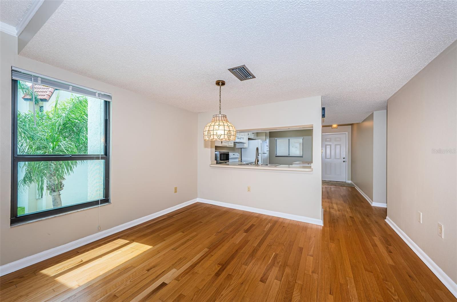 End Unit has Extra Windows in the Living/Dining Areas