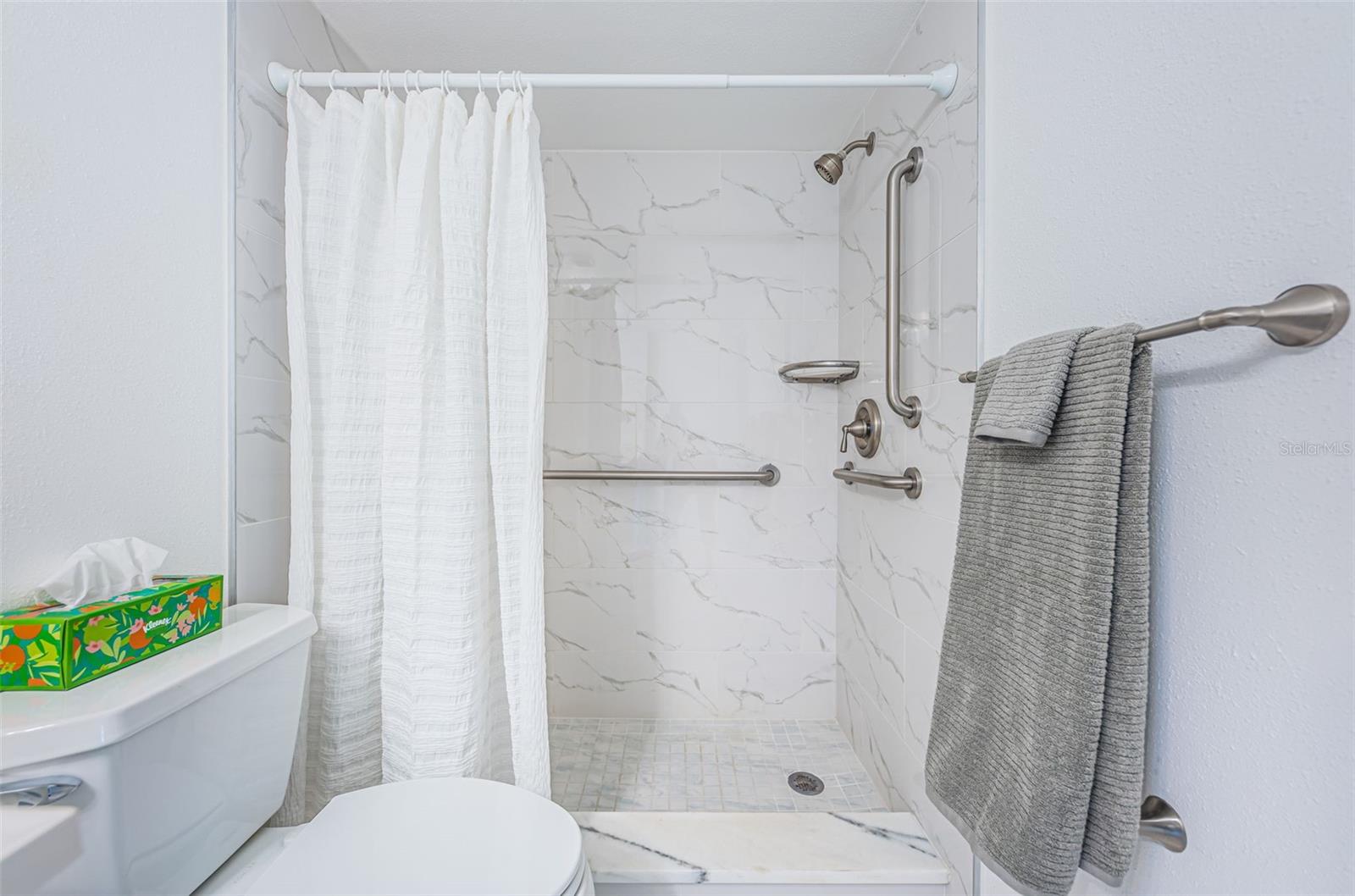 Elegantly Updated Master Bath