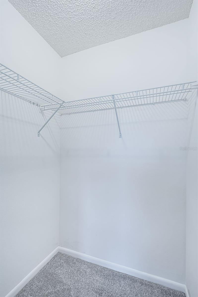 Walk-in Closet in Guest Bedroom