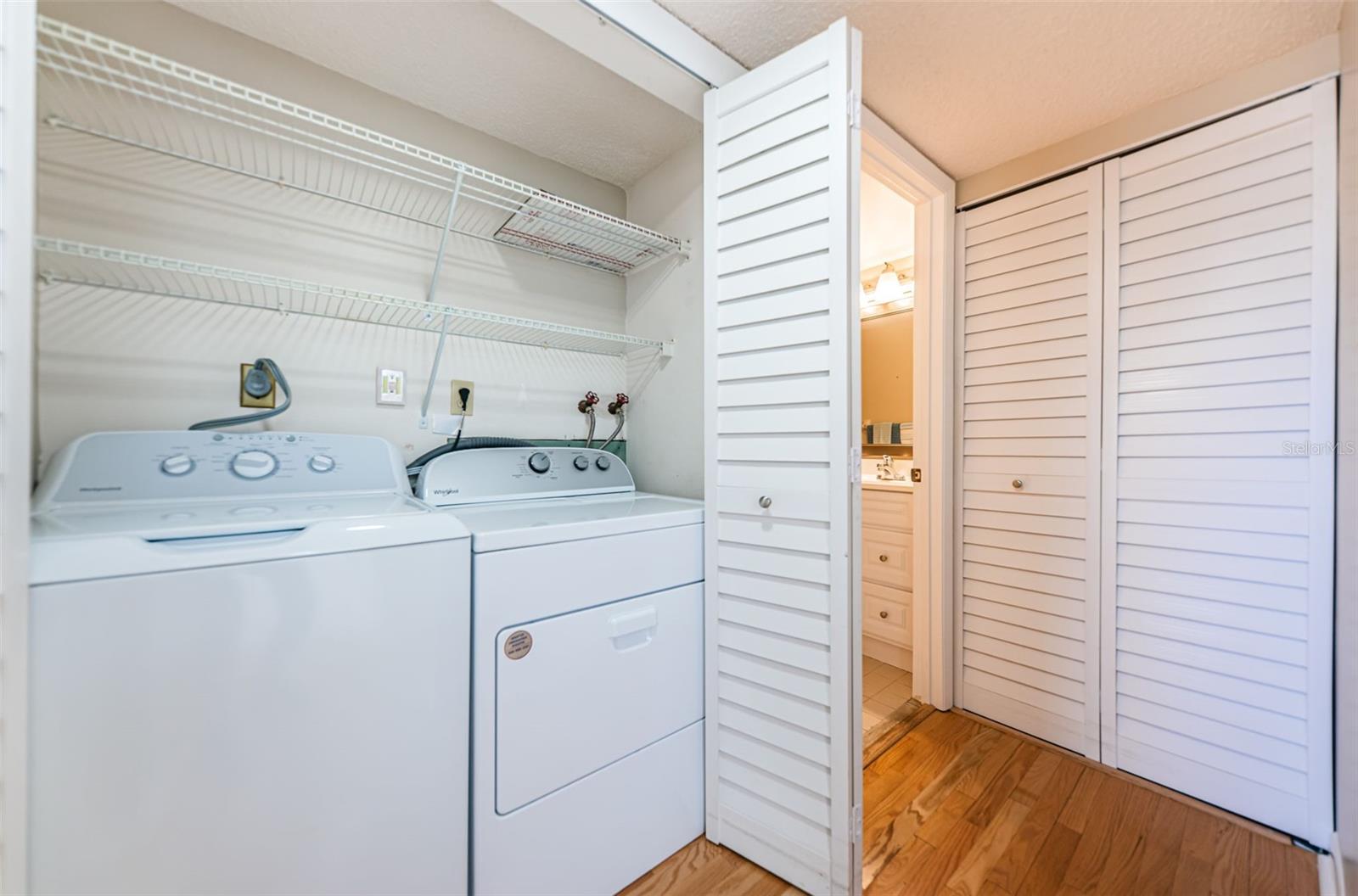 Interior Laundry Closet
