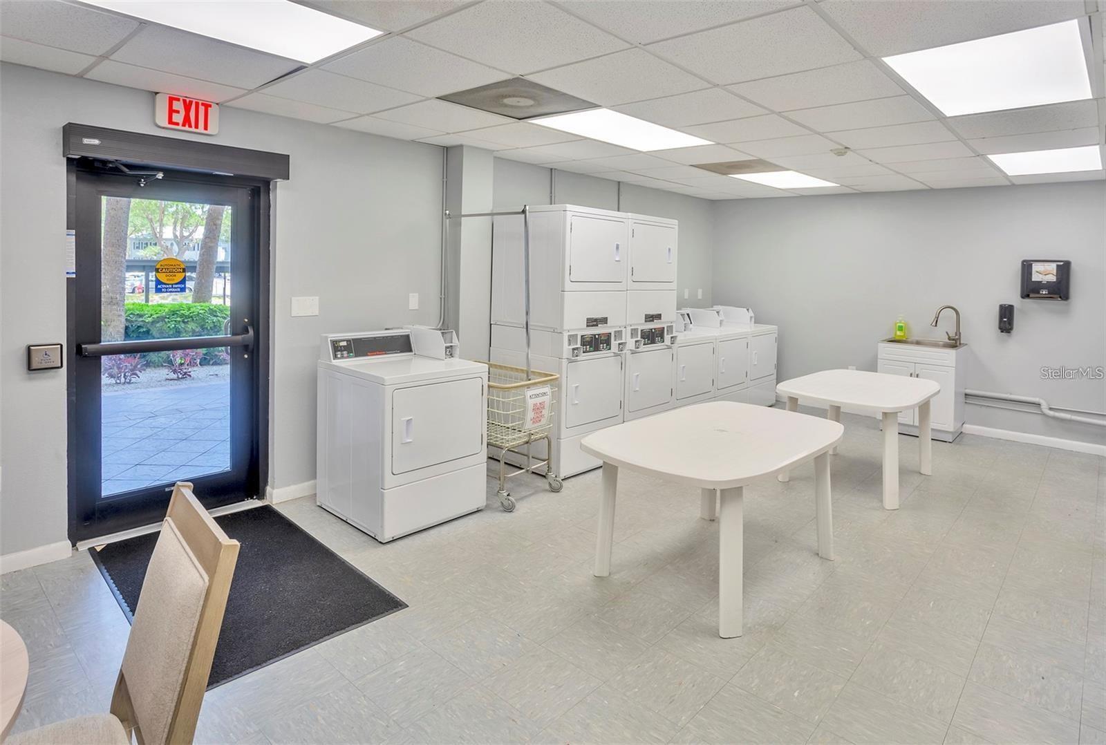 Laundry and additional strorage area