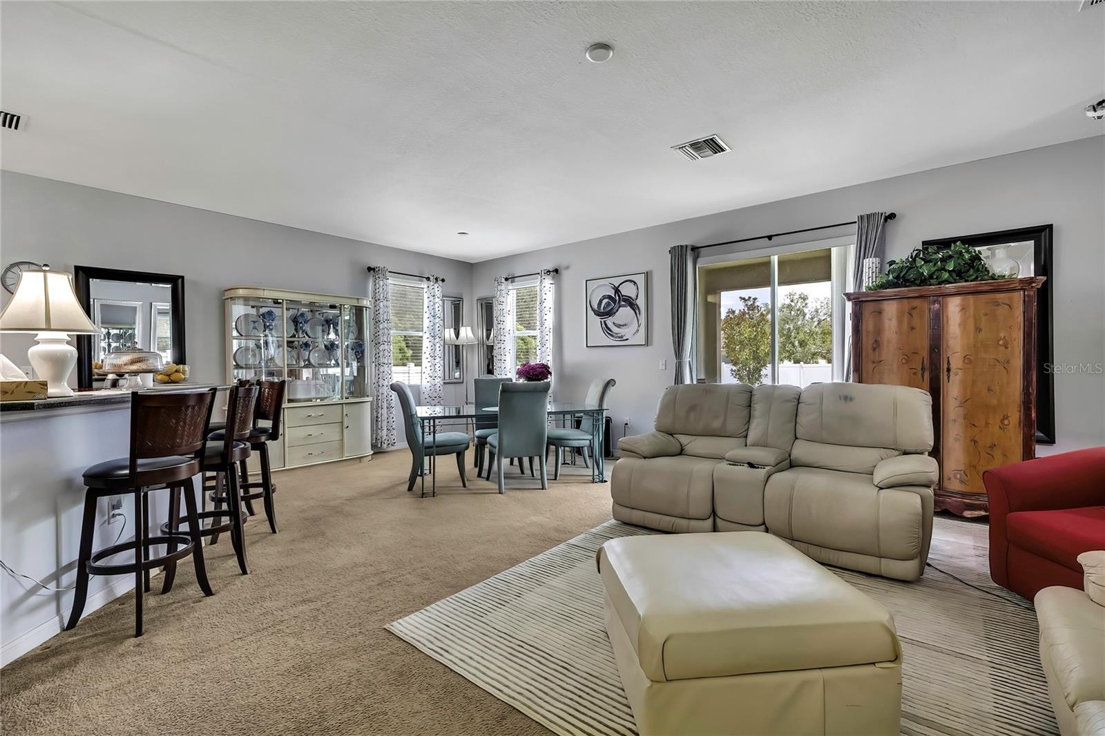 Living Room And Dining Room Combo