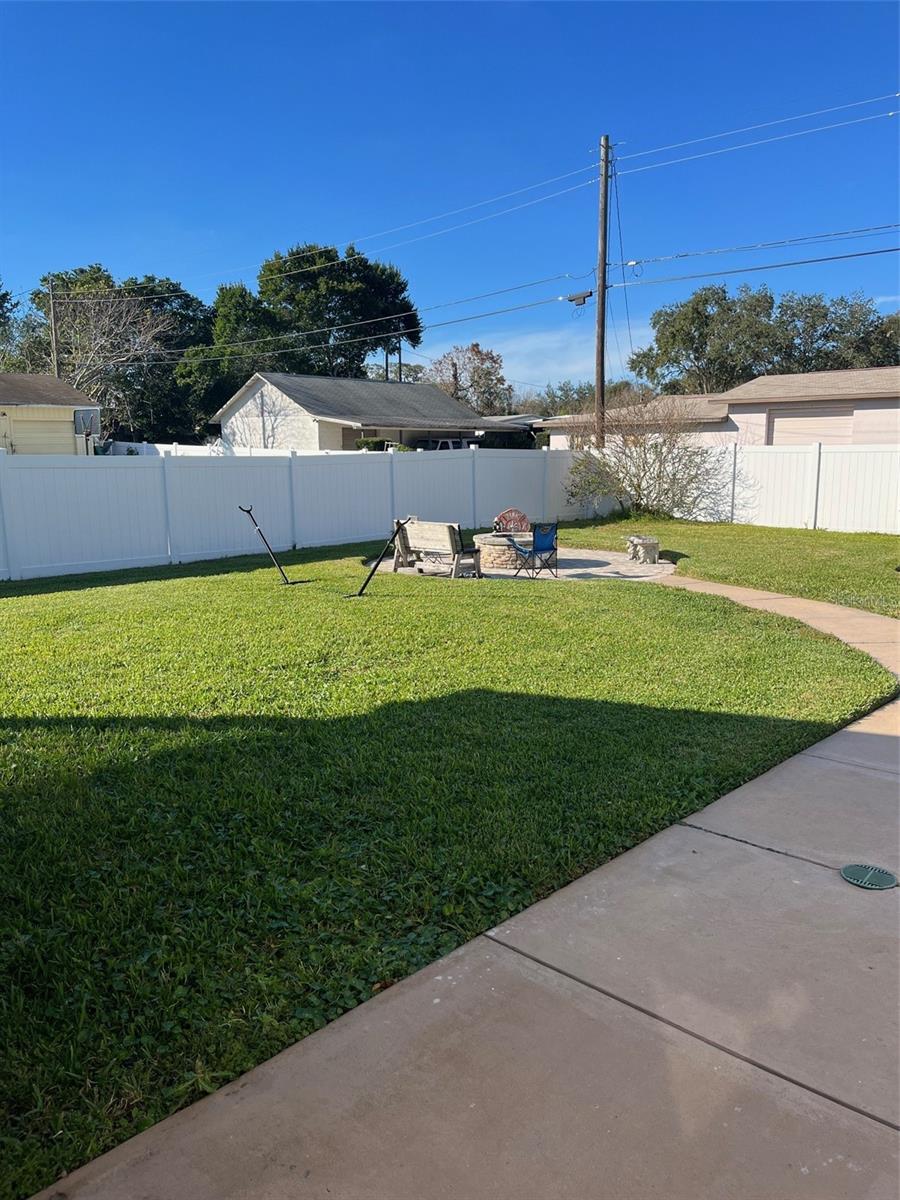 Backyard and Fire Pit 2
