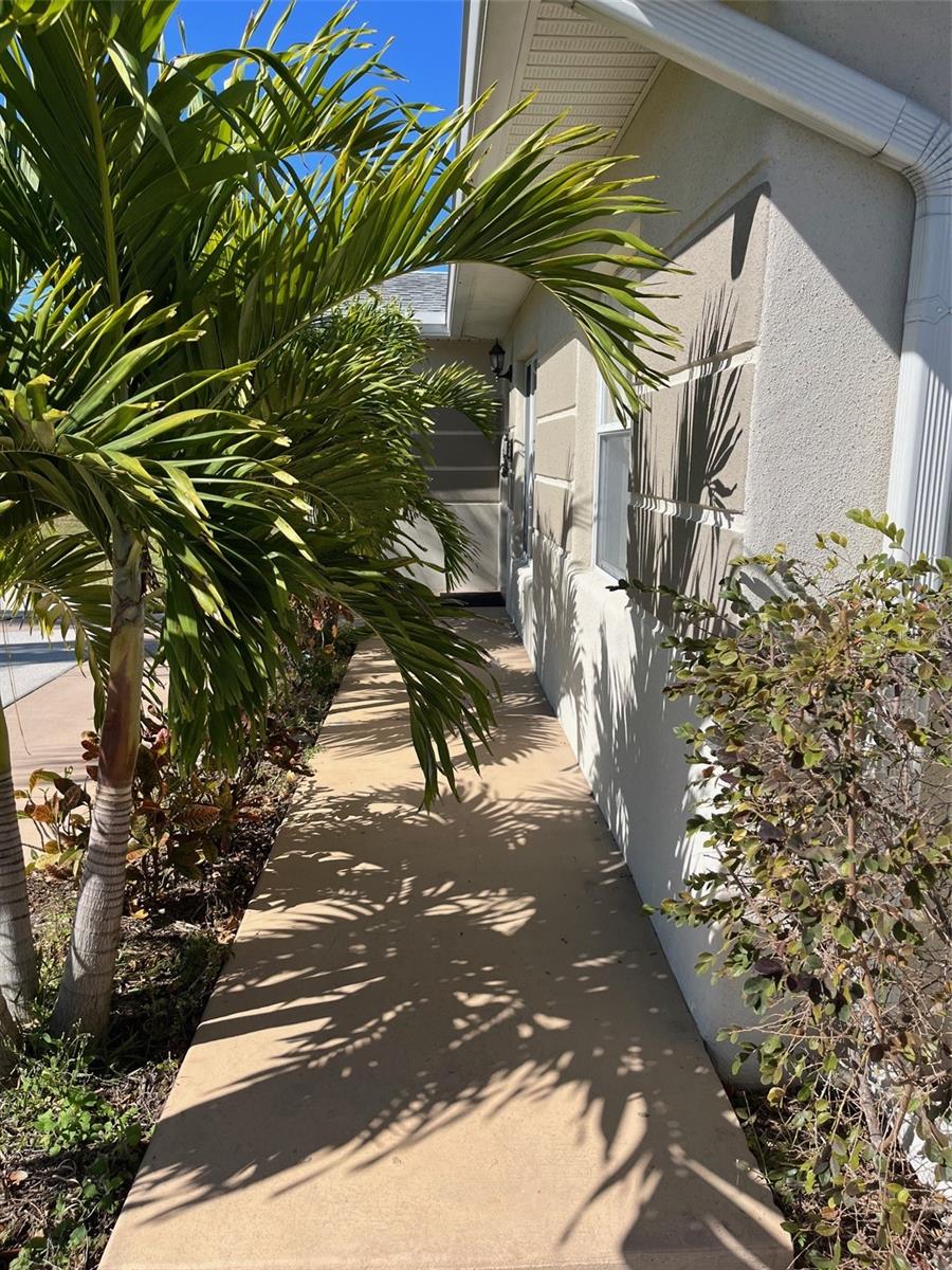 Main exterior - view from Cottage gate