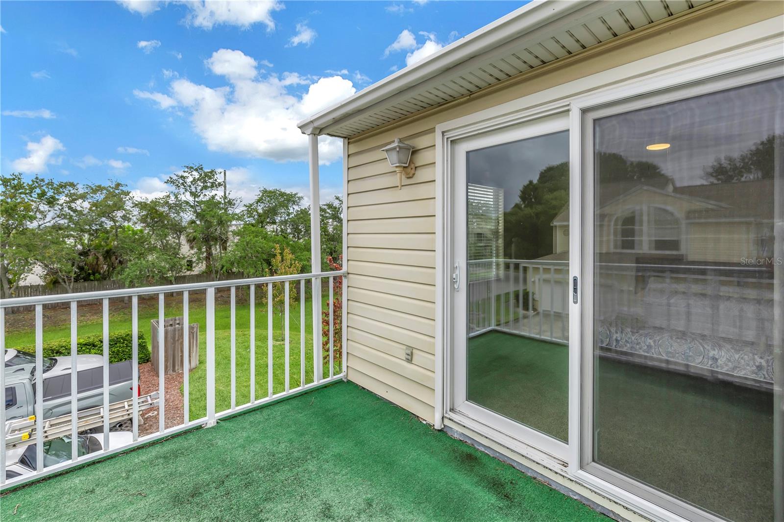 balcony from 2nd floor master