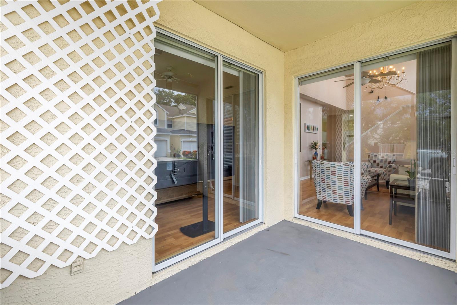 Front porch fro master and living area