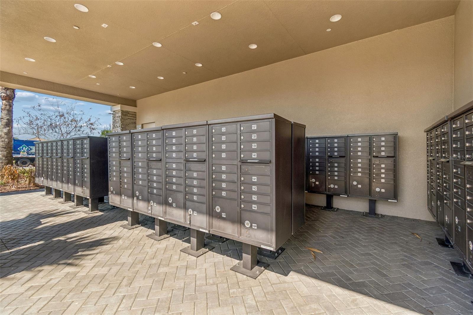 Clubhouse Mail Area