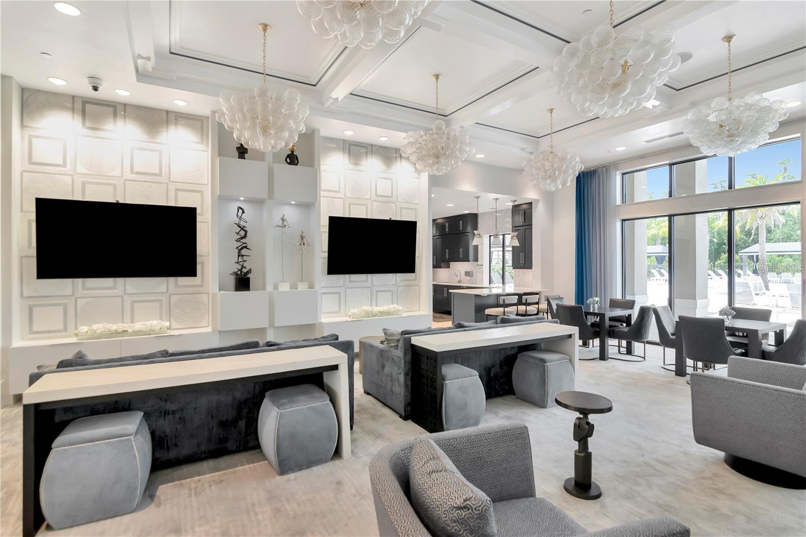 Clubhouse Social Area