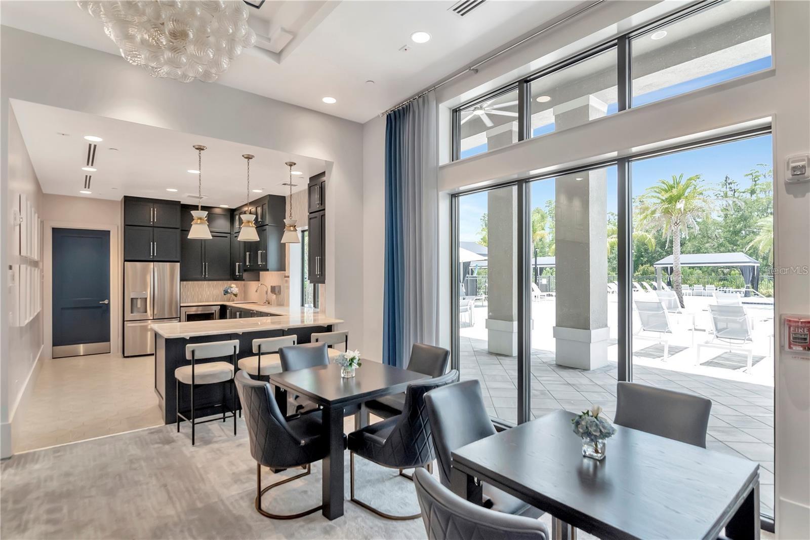 Clubhouse Kitchen Area