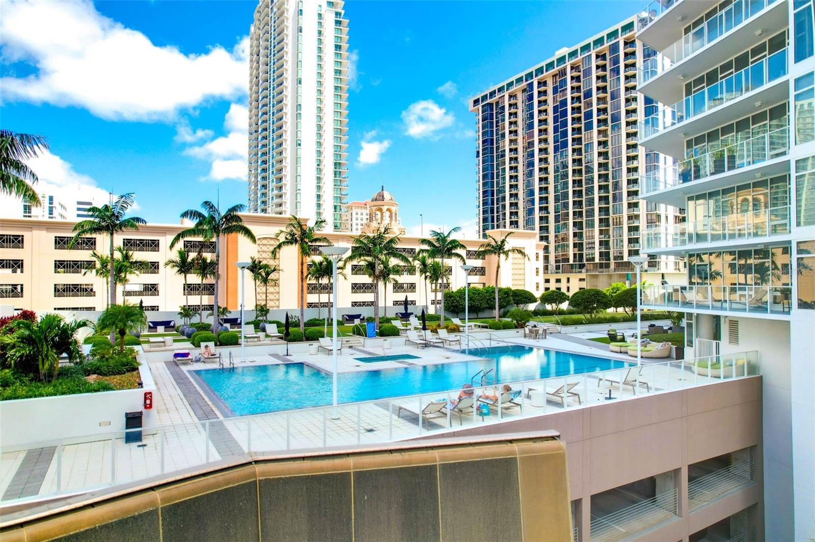 Aerial of Amenities/Pool