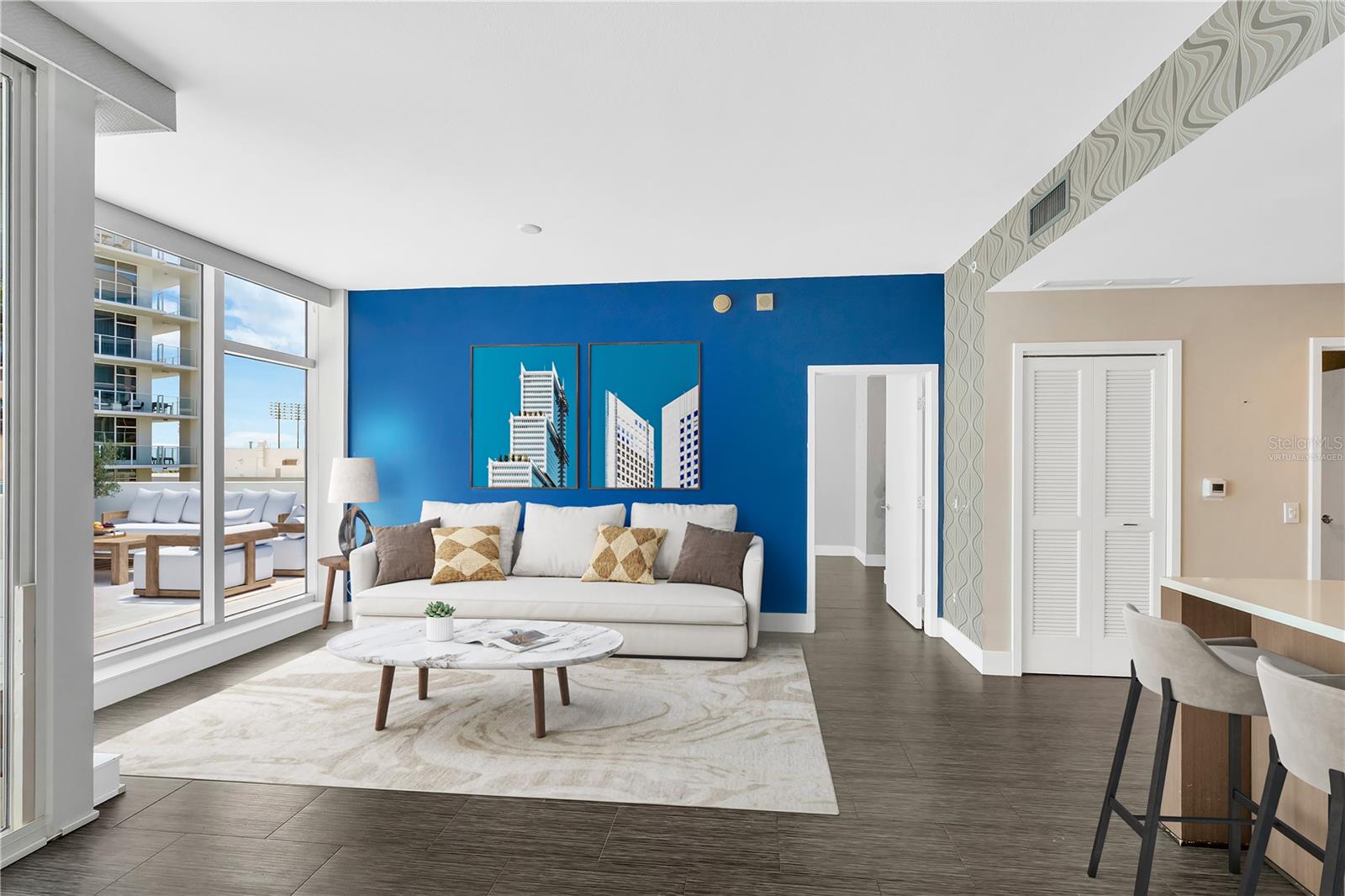Virtually Staged - Living Room