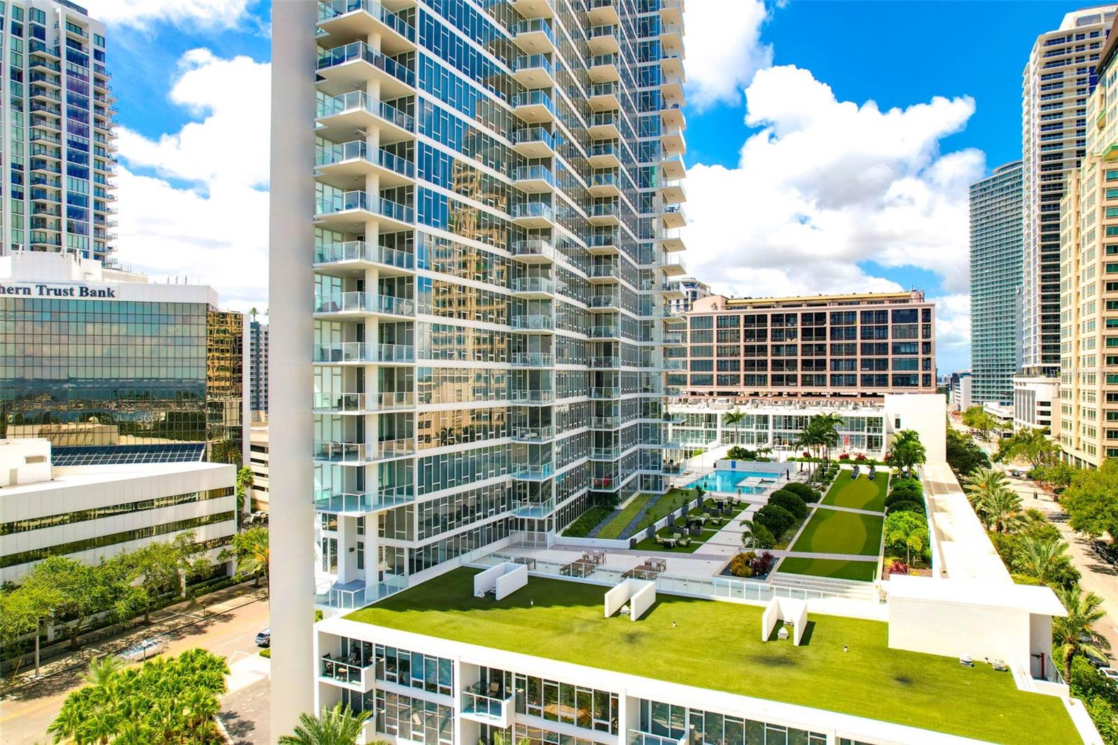 Aerial View of Building/Amenities