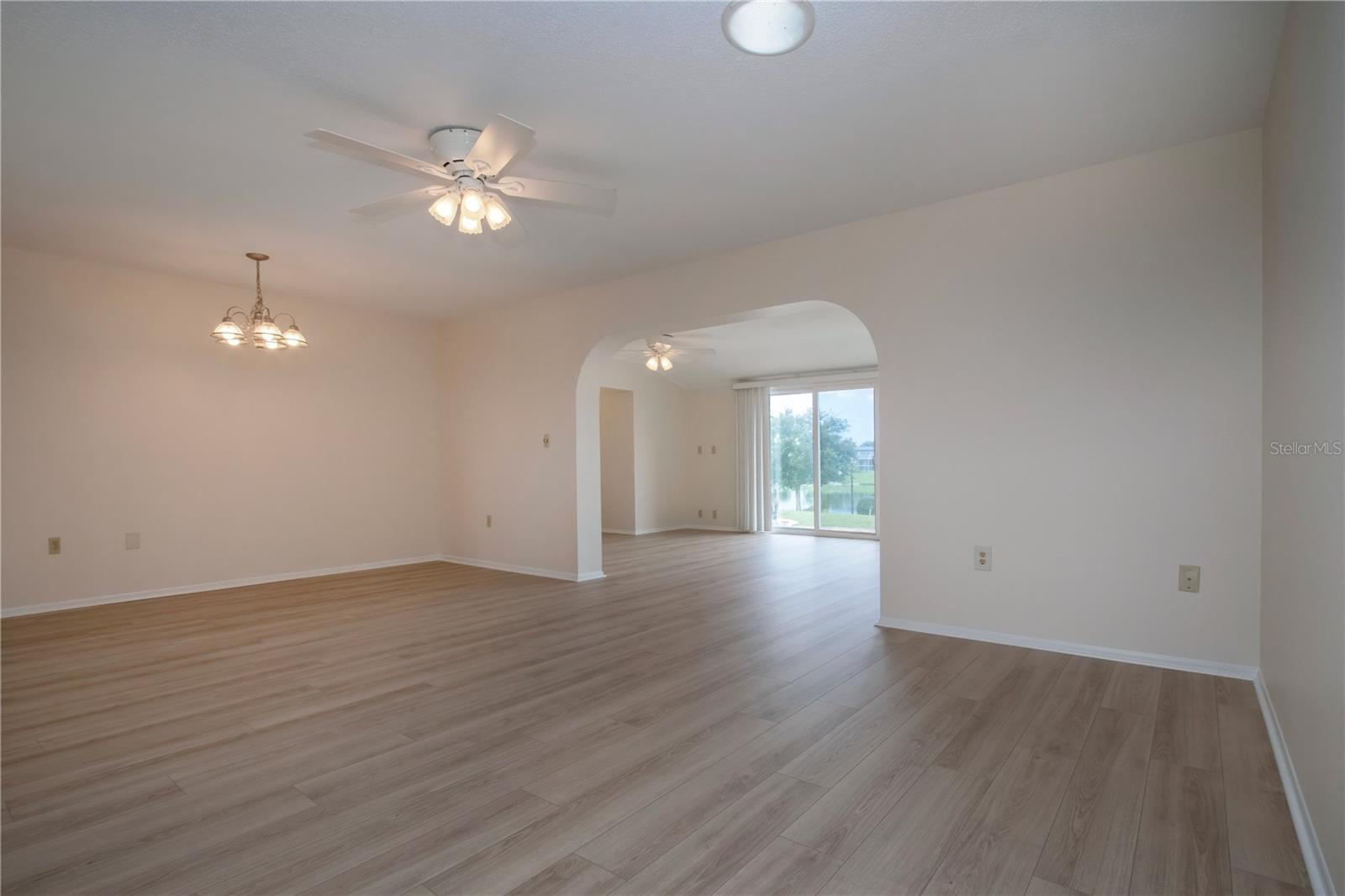 Brand new laminate flooring