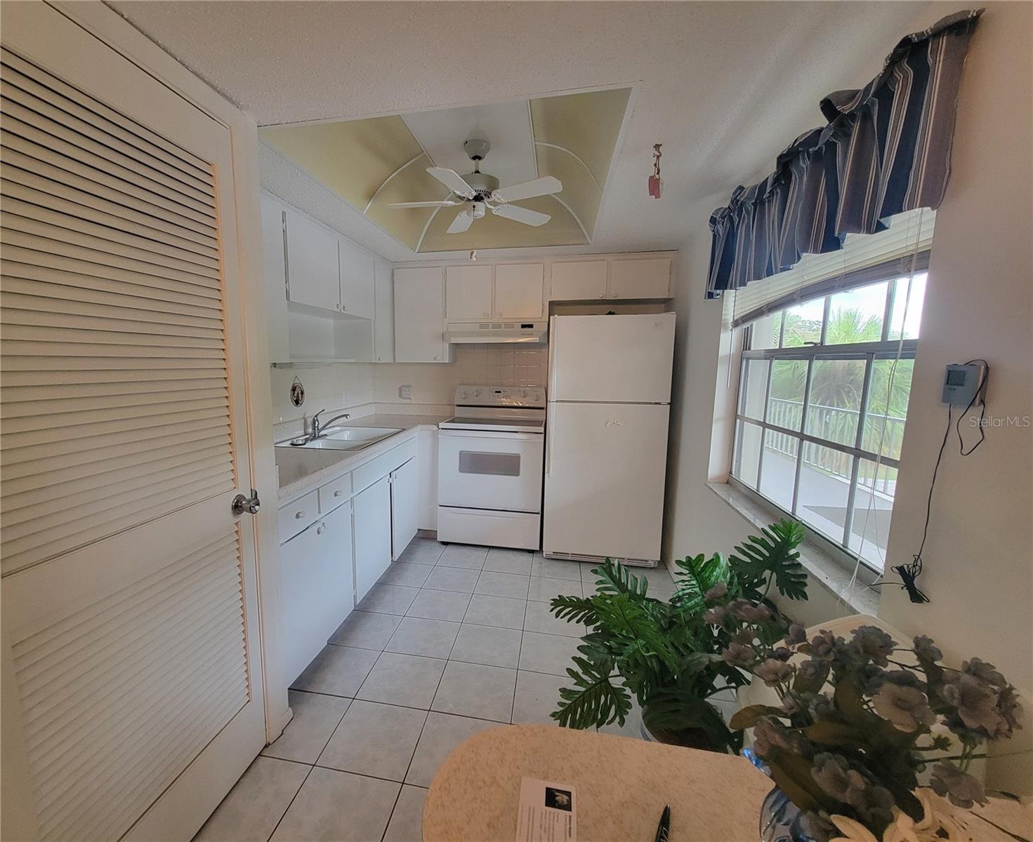 Cozy kitchen with window