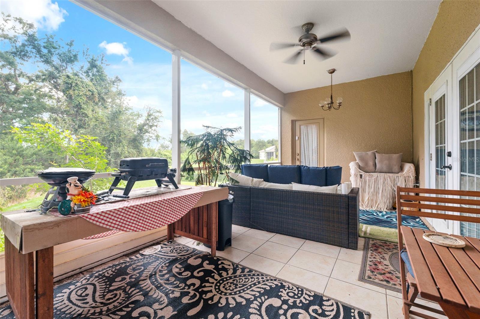 Back Patio.