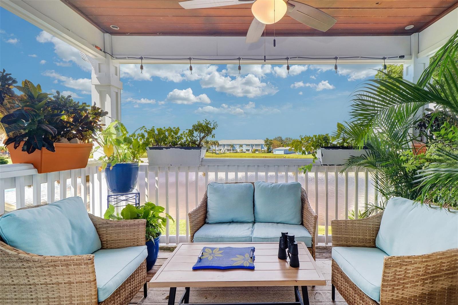 What a view to enjoy sunrises and afternoon slowdowns in!