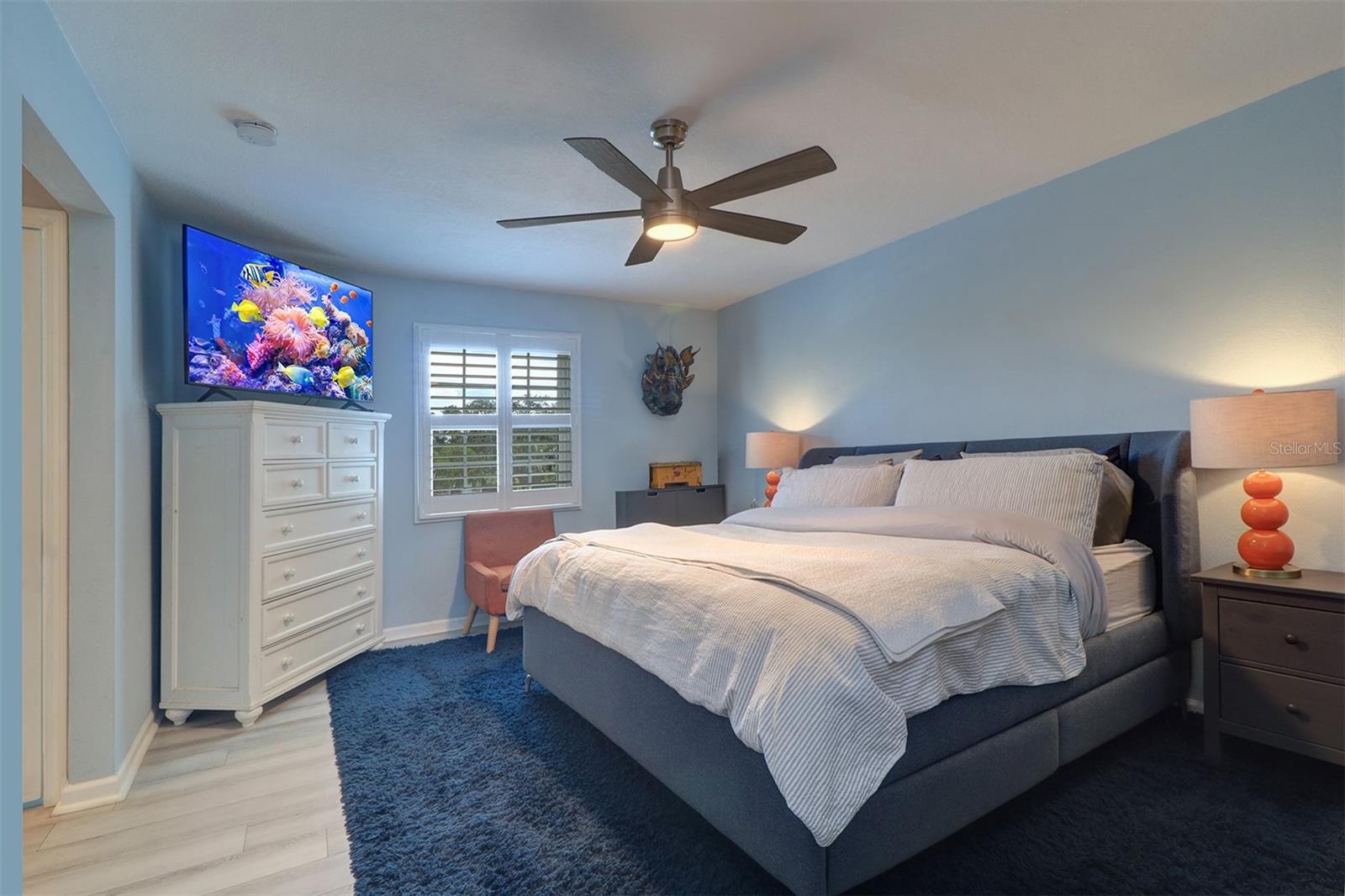 GENEROUS 16' x 12' primary bedroom