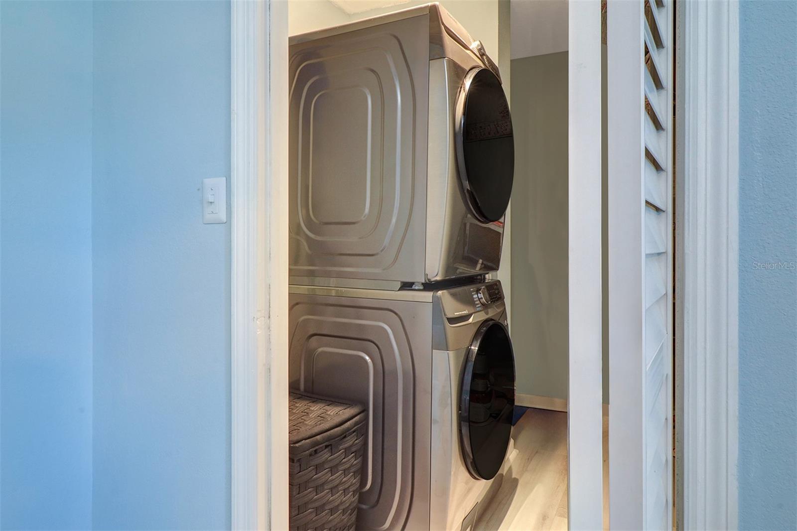 Convenient separate laundry room