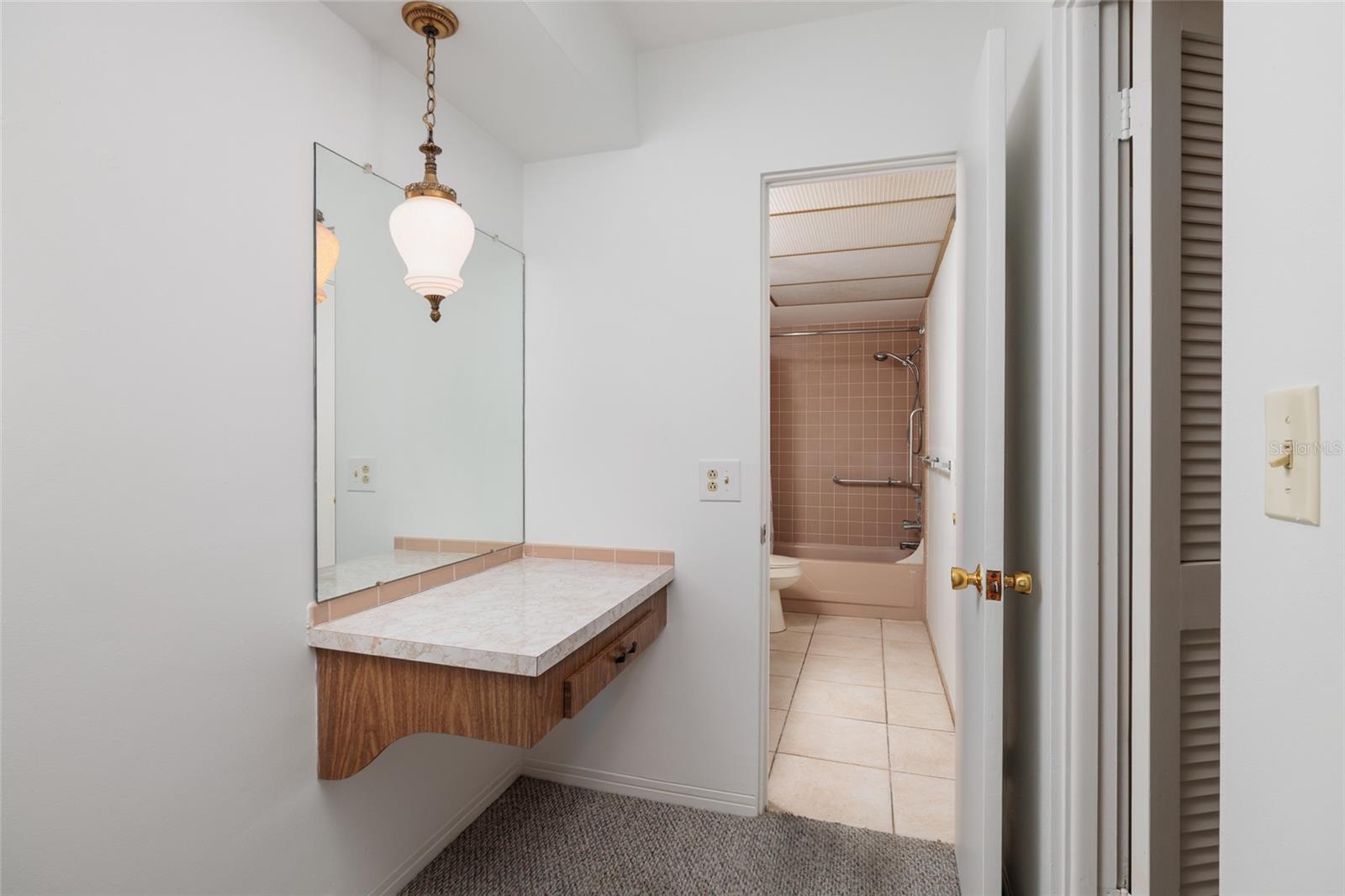 Primary Bathroom Dressing Area