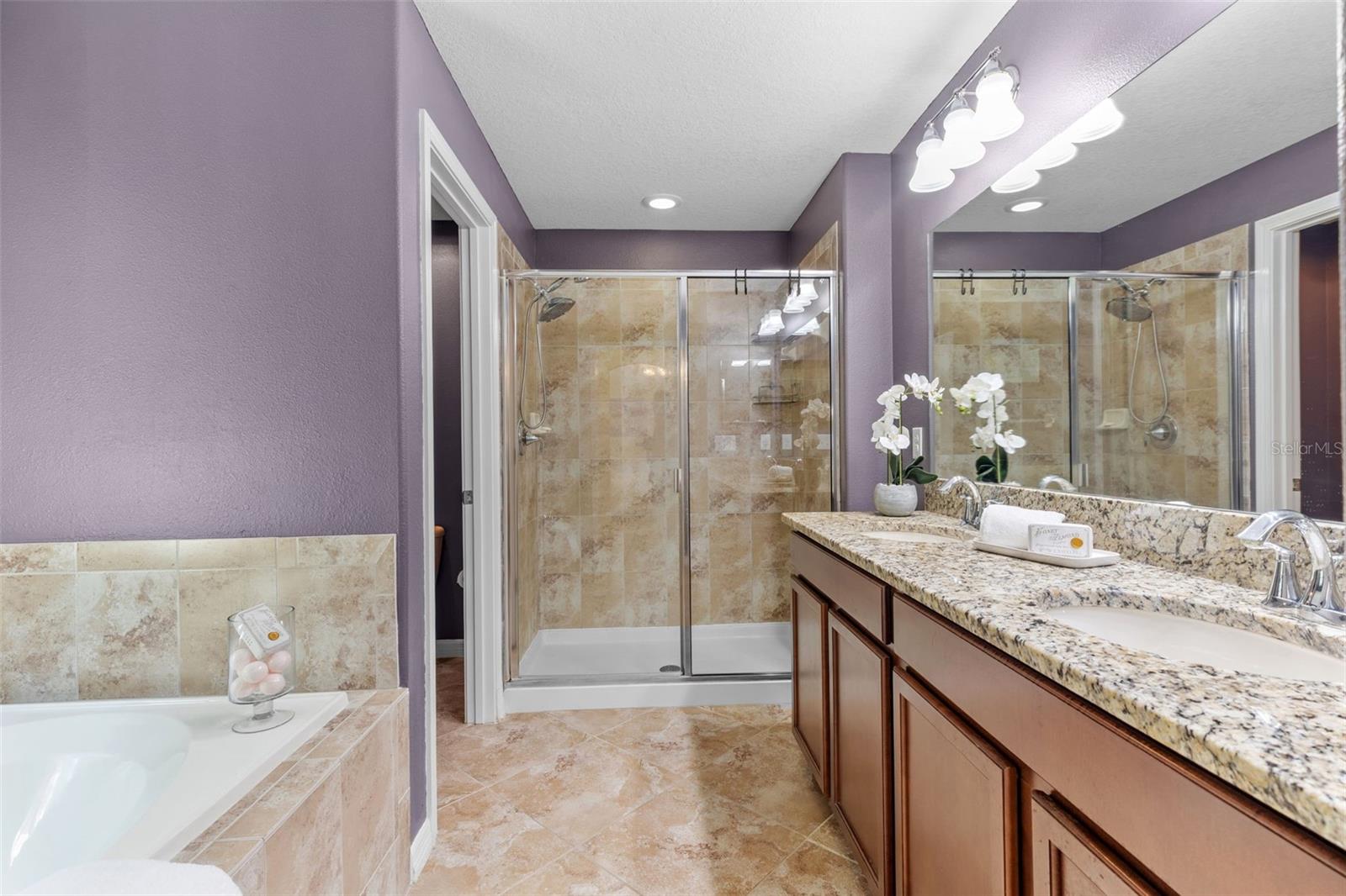 Primary Bathroom-Glass Walk-In Shower