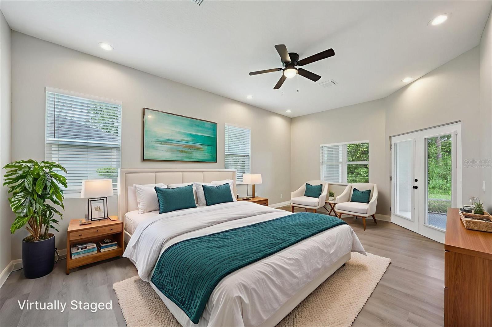 Primary Bedroom - Virtually Staged