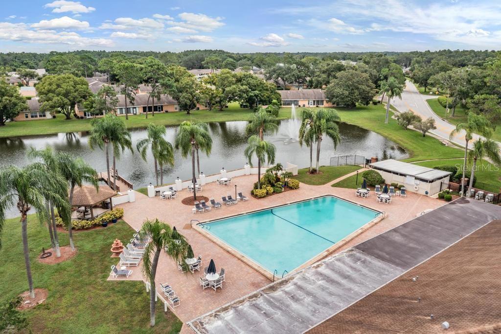 Clubhouse pool