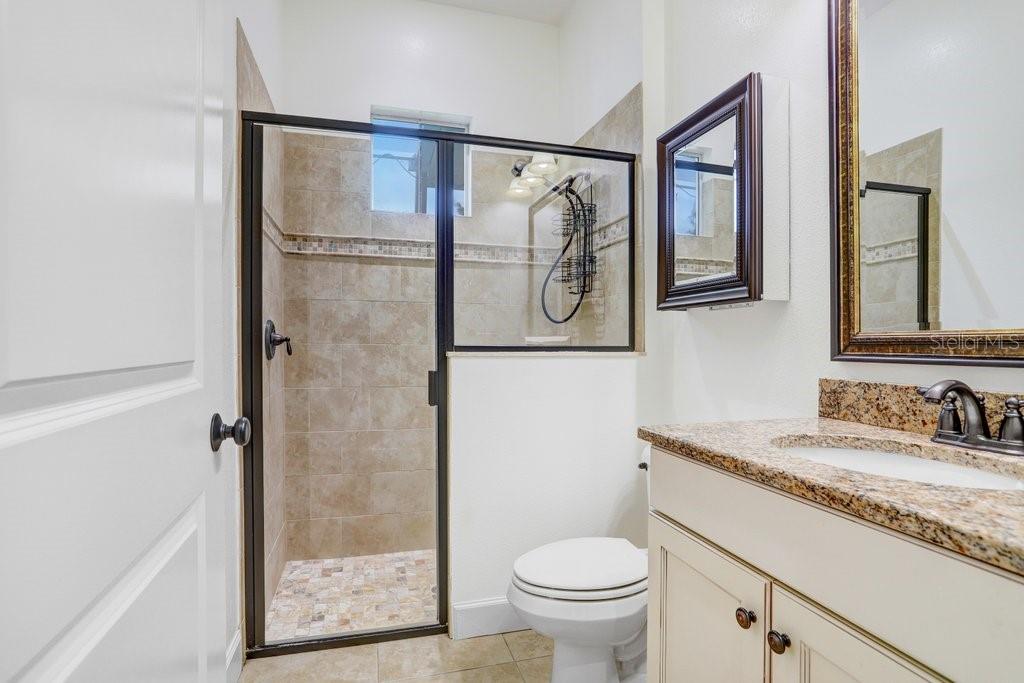 Full Bathroom off of Pool Area